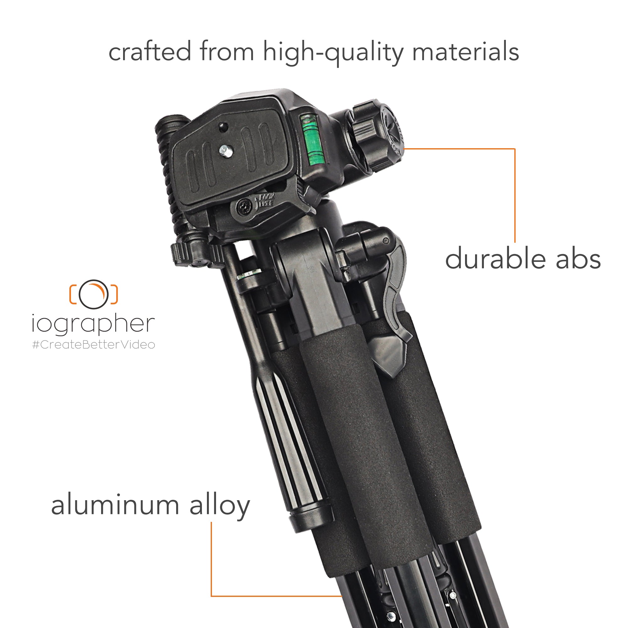 iOgrapher Multi-Use Tripod III | Fluid Head Tripod